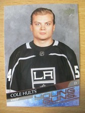 20/21 UD EXTENDED Cole Hults Young Guns #724 Los Angeles Kings