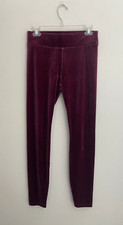 J. Crew Factory Purple Velour Velvet Skinny Ankle Pants sz Small