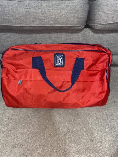 Seltene PGA Tour Golf Seesack rot Fitness Gepäck Tasche Reise rot 20"