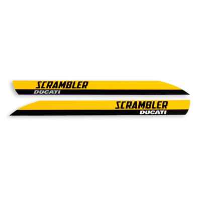 Ducati Scrambler Full Throttle Tank Decal Set 97480111A