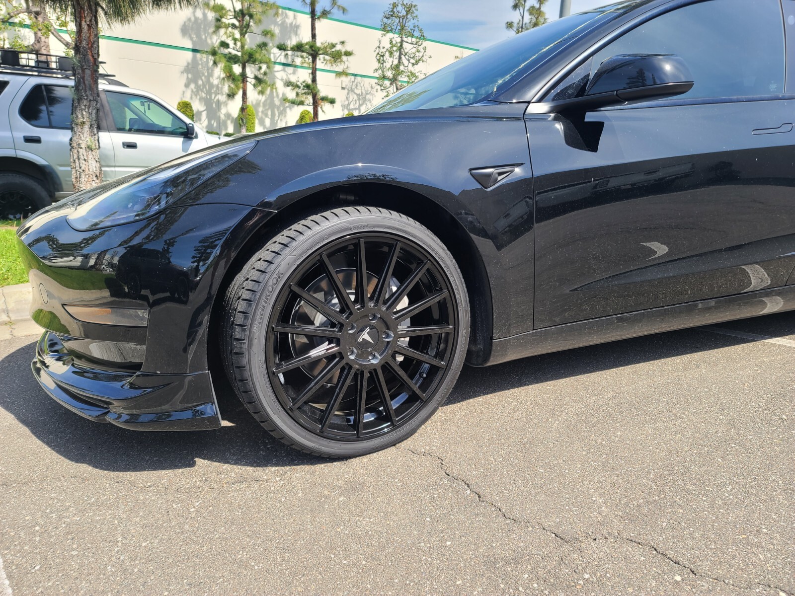 22 BLACK STAGGERED CONCAVE RF15 MESH WHEELS FOR ROLLS ROYCE GHOST WRAITH DAWN