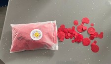 Red wedding biodegradable wedding confetti 20g bag