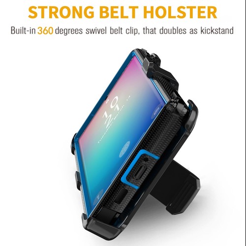 Funda/Protector de Pantalla Resistente con Clip de Cinturón para Samsung Galaxy Note10 Plus 5G - Imagen 41 de 97