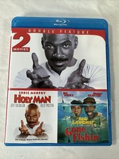Holy Man/Gone Fishin (Blu-ray Disc, 2013) Double Feature 🔥 Disc Looks New! A++