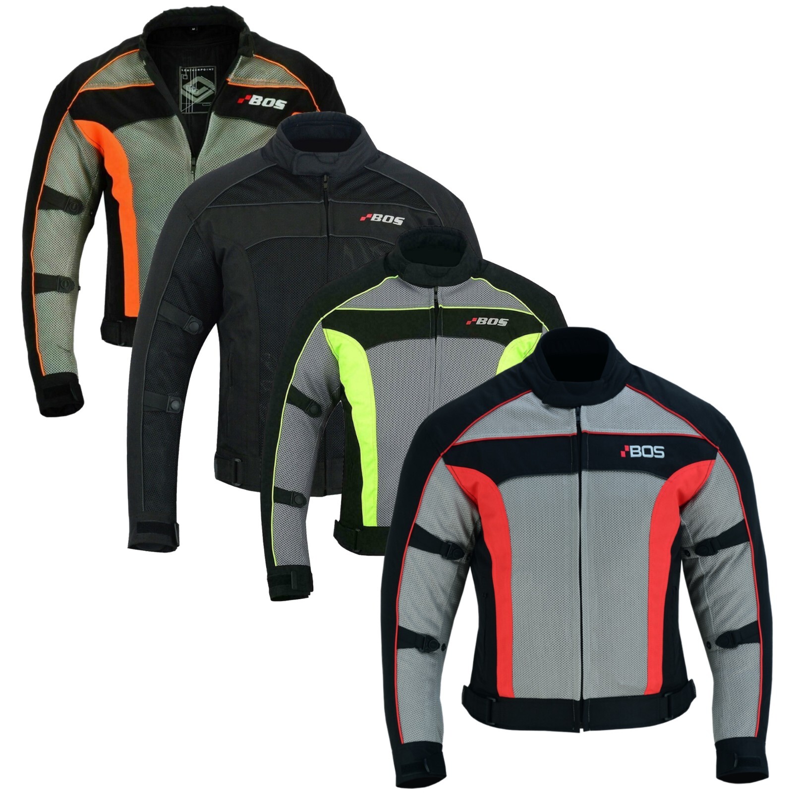 XAVIA AIRMESH Motorrad Sommerjacke - Leicht & Atmungsaktiv Mit CE Protektoren