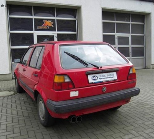 Fox Sistema Racing Desde Catalizador VW Golf 2 19E Bj.83-92 1.0l 1.3l 1.6l 1.8l - Imagen 3 de 6