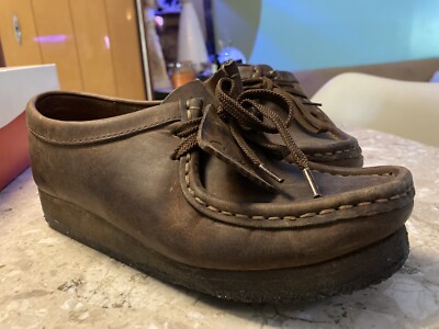 Clarks Originals 38257 WALLABEE Women Brown Beeswax Chukka Clarks Originals 38257 WALLABEE Women Brown Beeswax Chukka