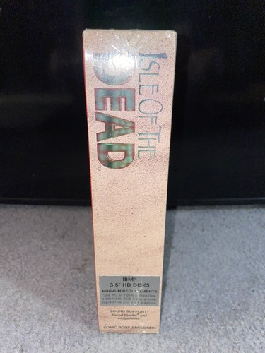 Isle of the Dead 3D-Serie Spiel (IBM, DOS, 1993) enthält seltene Comic Big Box NEU - Bild 4 von 12
