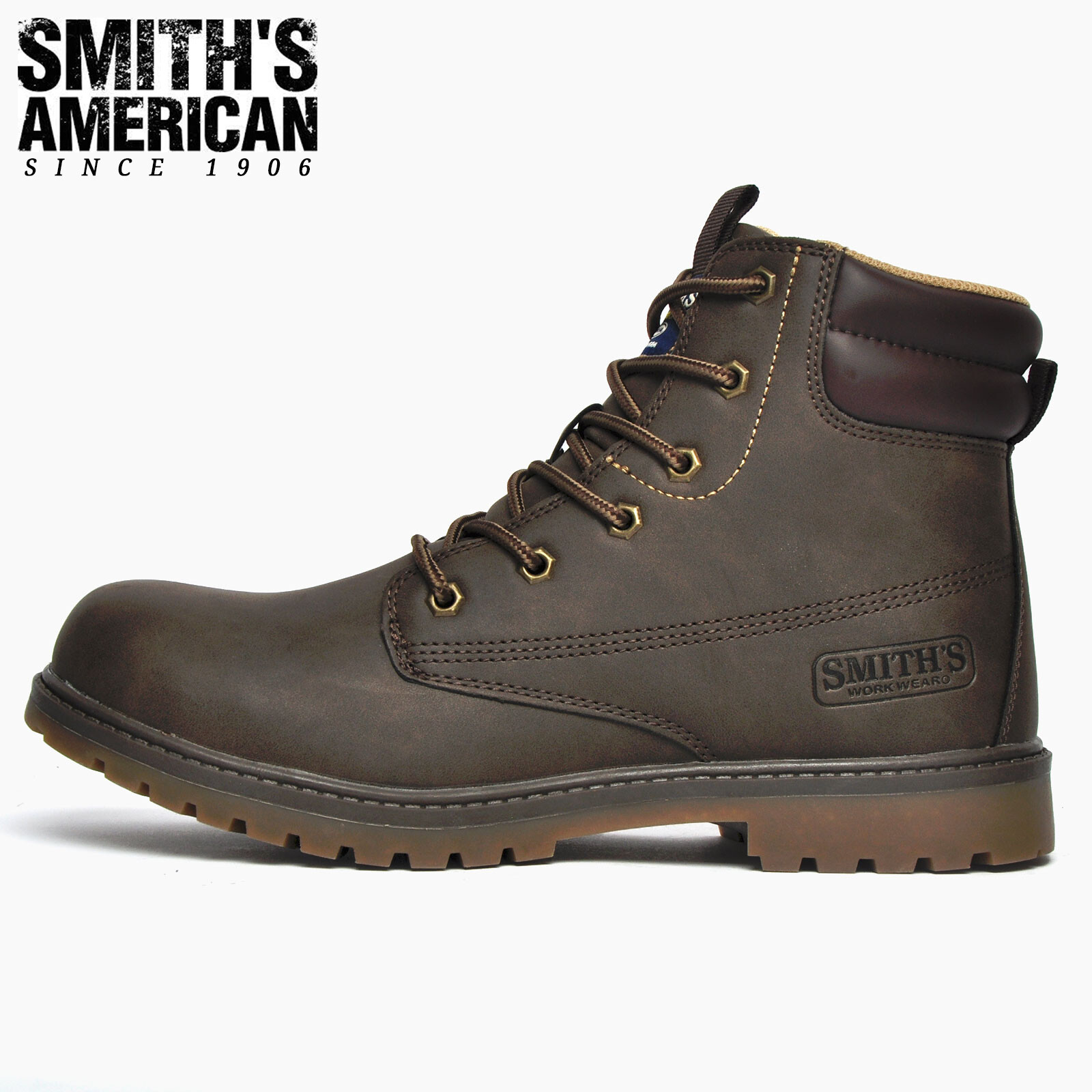 Smith's American 1906 Rebar Mens Casual Fashion Urban Lace Up Outdoor