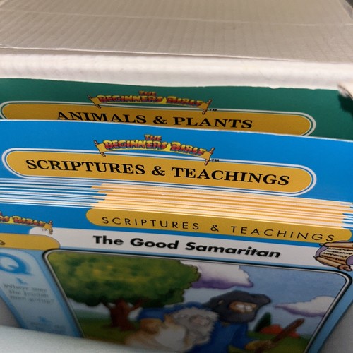 Grolier The Beginners Bible Flash Cards in Box Christian Kids Homeschool 200+ A2 - Picture 8 of 12