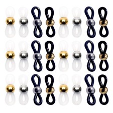 40PC Rubber Ends Glasses Eyeglass Chain Retainer Eyeglass Holder Ends New
