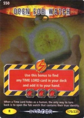 DOCTOR WHO BATTLES IN TIME INVADER CARDS COMMON & RARE 376 TO 599 - Picture 145 of 183