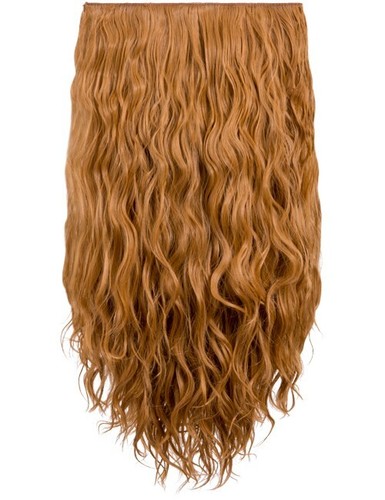 Hair Extension Beach Wave Natural Curly Wavy Thick 3 Weft Clipped Koko Couture - Picture 36 of 53