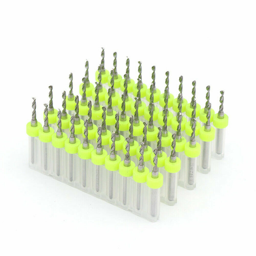 0.13.0mm Tungsten Carbide Micro Mini Drill Bits for PCB CNC Dremel