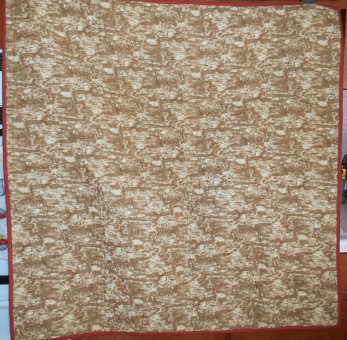 Handmade Pieced Cowboy Quilt Rustic Western Southwestern Boots Hats Ropes 42x44" - Picture 3 of 9