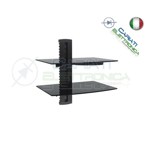 MENSOLA SUPPORTO PER TV DVD XBOX PS3 SKY STEREO AUDIO VIDEO CONSOLE - Foto 1 di 2
