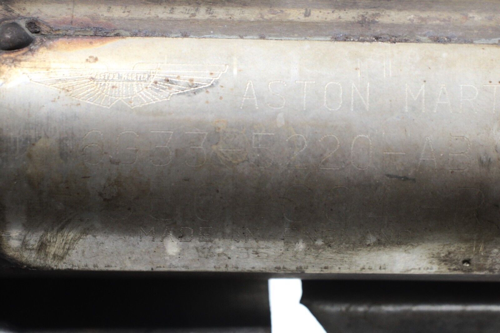 2007-08 ASTON MARTIN V8 VANTAGE 4.3L EXHAUST REAR RIGHT INTERMEDIATE PIPE OEM