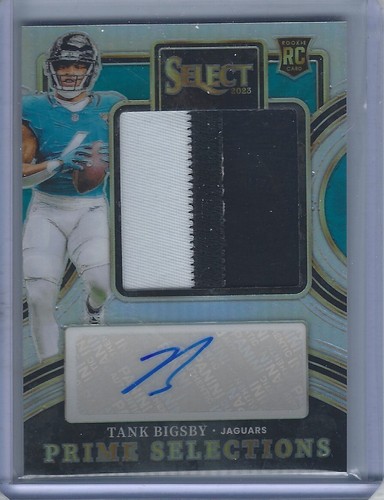 2023 TANK BIGSBY PANINI SELECT ROOKIE RC 2 CLR PATCH RELIC PRIZM AUTO 08/99