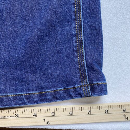 Dickies Denim Double Front Latzhose Damen Small Dark Stone Wash Straight - Bild 10 von 14