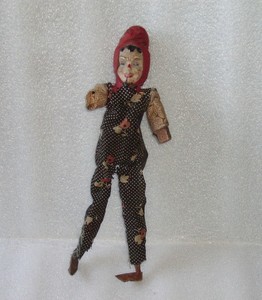 antique jester doll