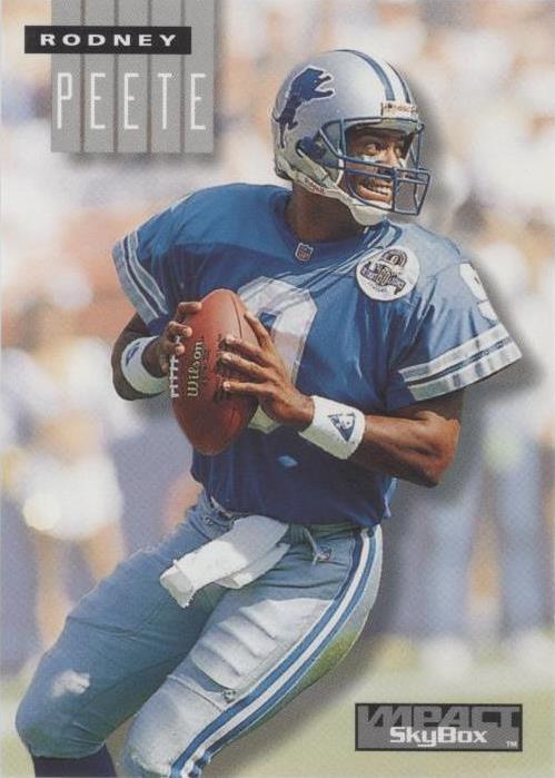 1994 Skybox Impact Rodney Peete #80 - 1 of 2