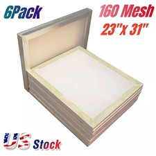 6pcs 23"x 31" Aluminum Frame Silk Screen Printing Screens 160 Mesh CA PICKUP