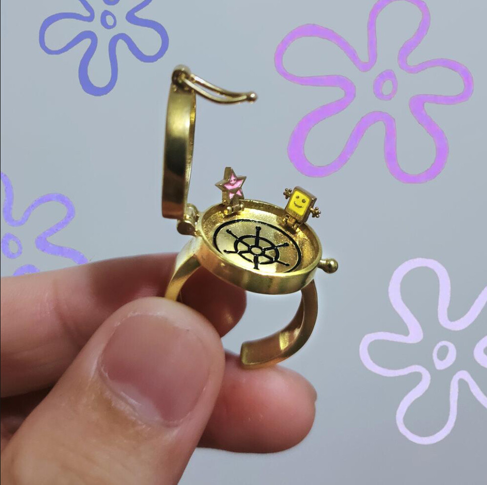 Best Friends Forever BFF Ring for Women Girls Opening Ring Jewelry Gift with Box