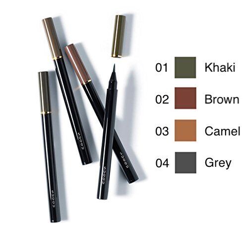 SUQQU Framing Eyebrow Liquid Pen 4 Shades Khaki Brown Camel Gray Eye Brow Makeup - Afbeelding 1 van 11