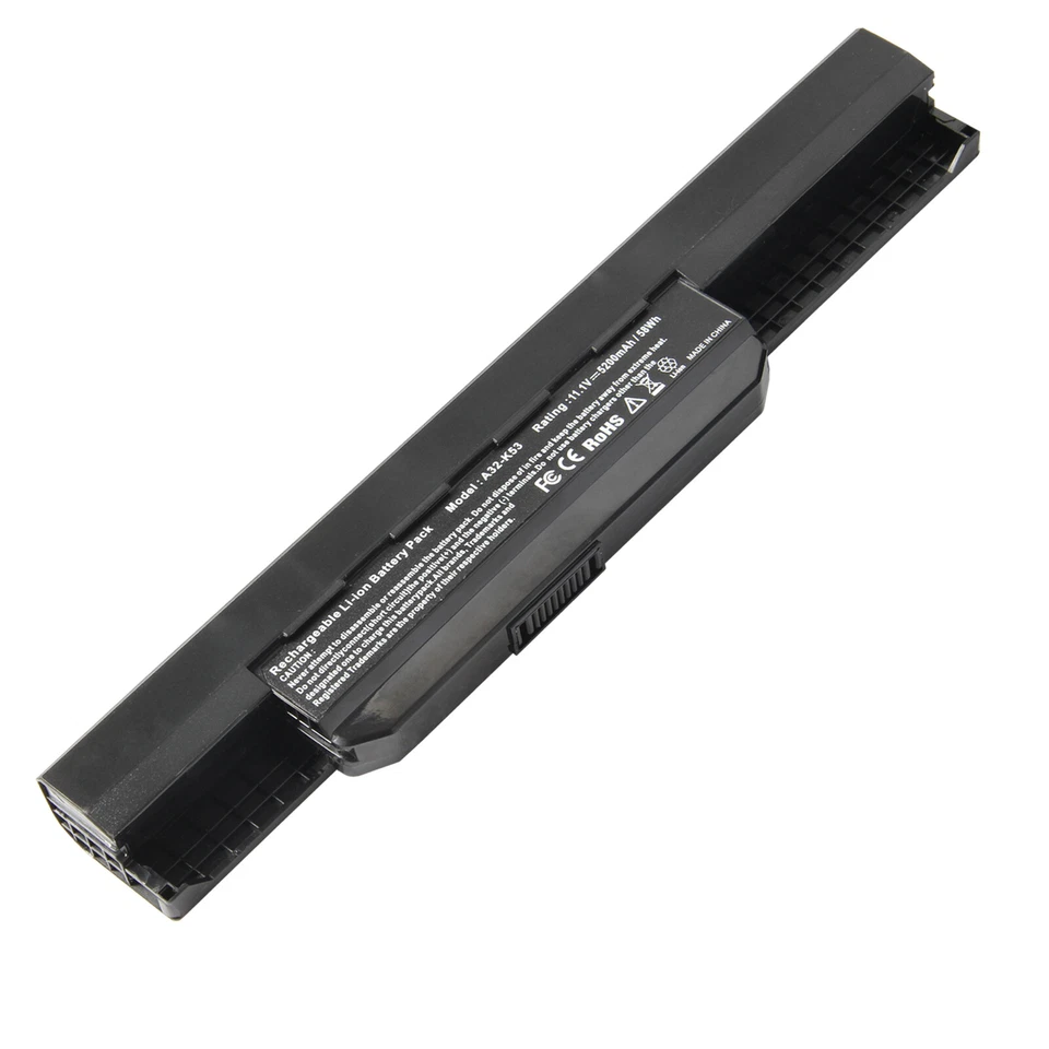 Batería A32-K53 A41-K53 para ASUS K53 K53E X54C X53S X53 K53S X53E 6 celdas Foto 3 de 4
