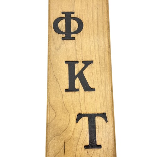 Vintage Muhlenberg College Phi Kappa Tau Paddle Fraternity Allentown PA 1958 - Picture 8 of 9
