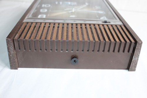Pendule carillon Vedette Transistor, en bakélite, fonctionne parfaitement - Picture 9 of 9