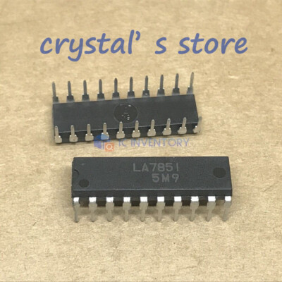 10PCS LA7851 Encapsulation:DIP-20,CRT Display Synchronization Deflection