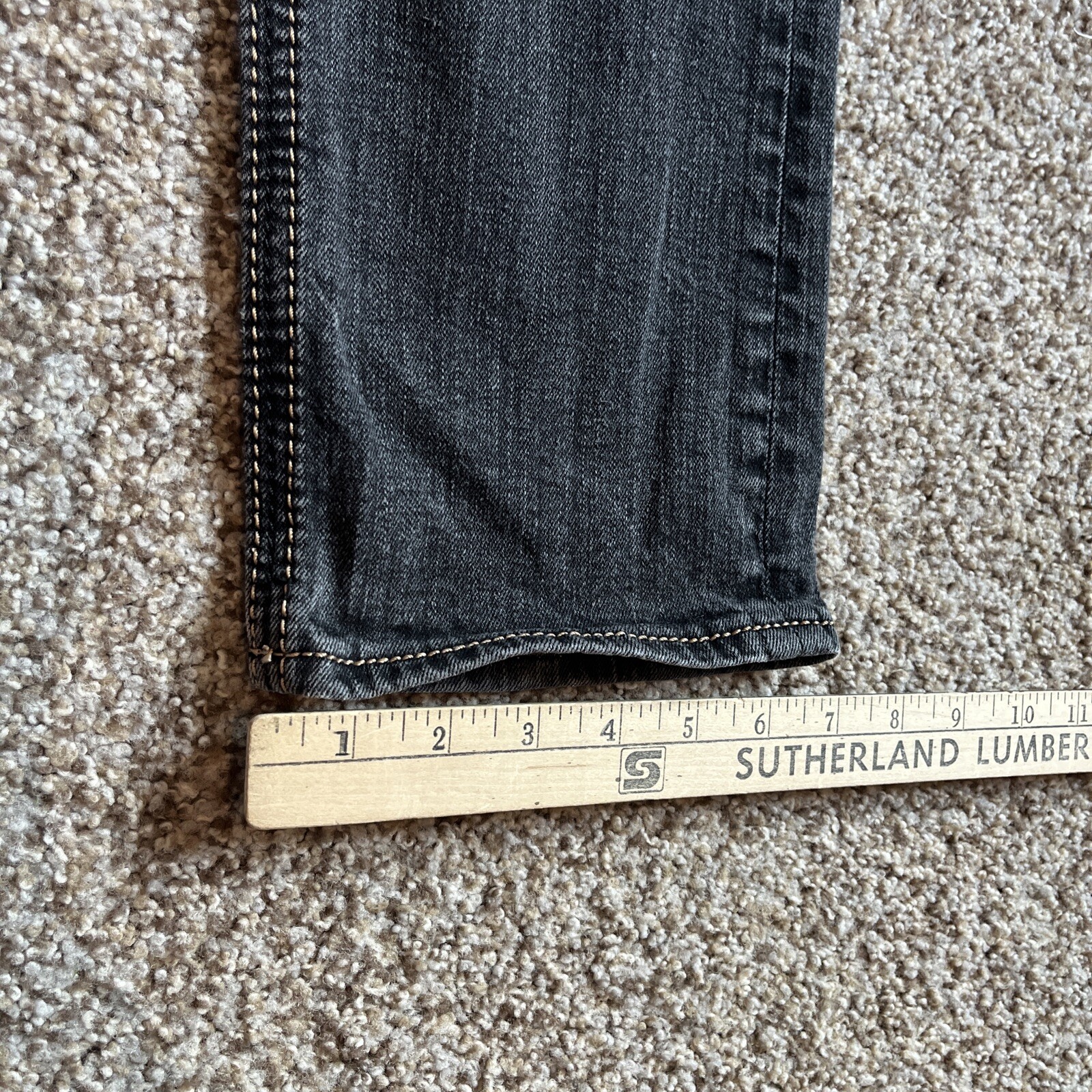 Women’s Rock Revival Sora Straight  28 Embellished Jeans Washed Black 29x32.5 - View 10