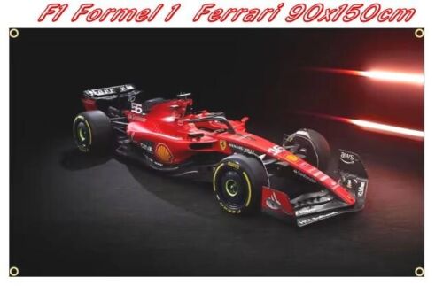 F1 Formel 1 Ferrari nicht Red Bull Racing, Banner Fahne Flagge Neu 150x90 cm - Bild 4 von 24