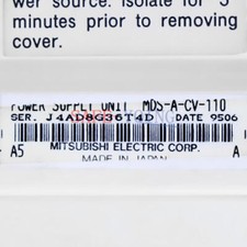 ONE USED   Mitsubishi Amplifier MDS-A-CV-110