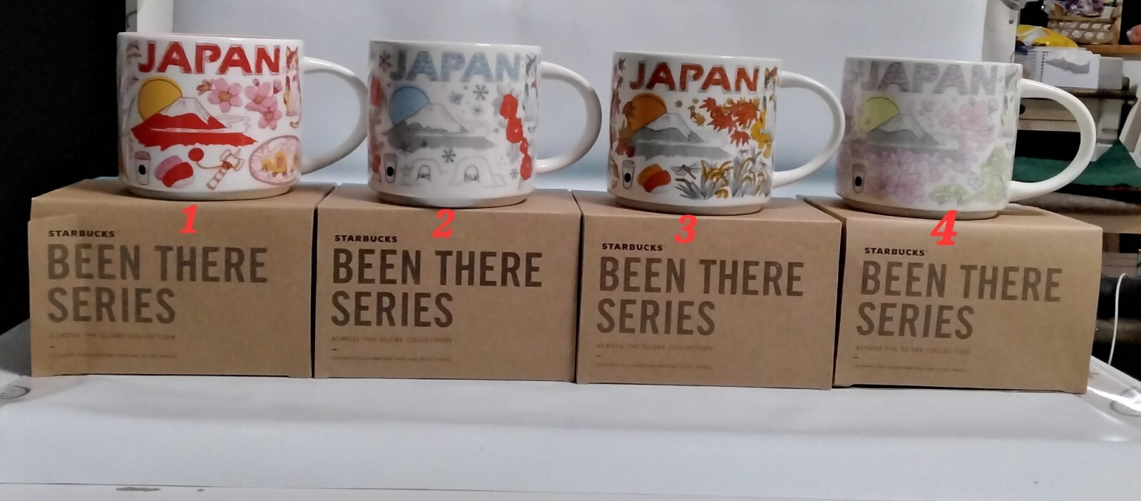 STARBUCKS JAPAN BEEN THERE SERIES MUG 14oz 414ml ACROSS THE GLOBE