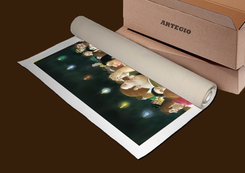 Botero Tanzerin art Kunstwerk Deko Bild 30x42 Leinwand Collection A3B2 - Picture 3 of 3