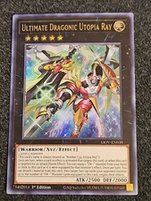 Yugioh Ultimate Dragonic Utopia Ray LIOV-EN039 Ultra Rare 1st Ed NM