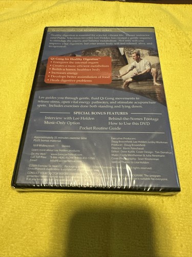 Qi Gong For Healthy Digestion with Lee Holden DVD (2009) Exercise To Heal NEW - Picture 2 of 3