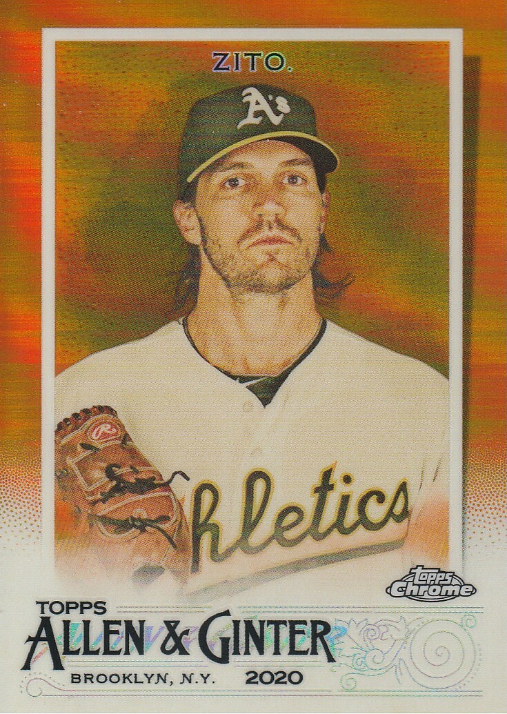 2020 Topps Allen and Ginter Chrome Orange Refractors #81 Barry