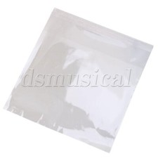 500 Resealable Plastic Self-sealing Wrap Bags for CD Jewel Case 5.2mm Clear