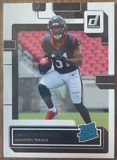 2022 Donruss #340 Dameon Pierce RC Houston Texans - NFL Rookie Card