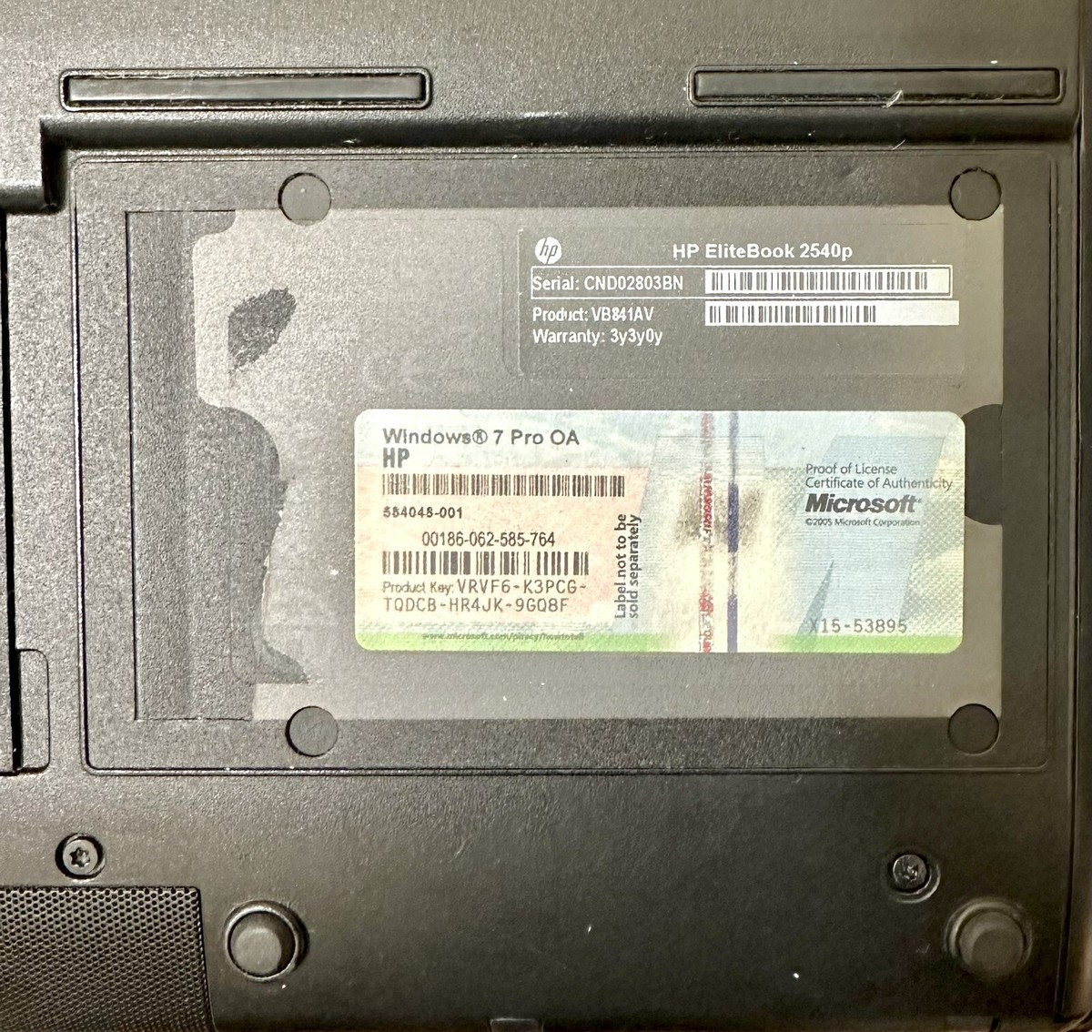 hp - HP 2540P core i7 メモリ6GB SSD バッテリーx3個 hp - HP 2540P core i7 メモリ6GB SSD バッテリーx3個 hp - HP