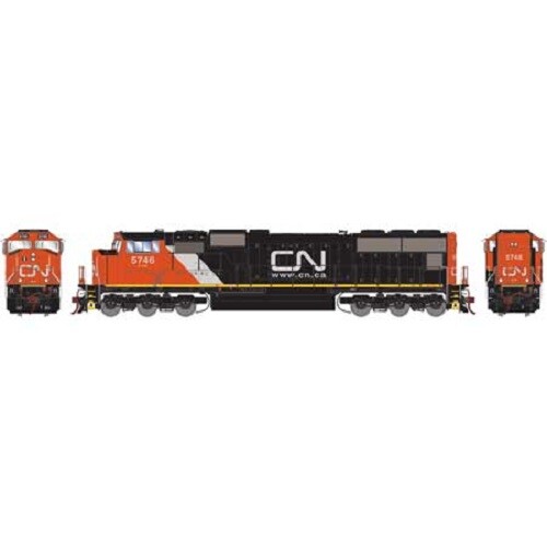 Athearn 69516 SD75I, CN Web Address Logo 5746 HO Scale MIB Athearn 69516 SD75I, CN Web Address Logo 5746 HO Scale MIB