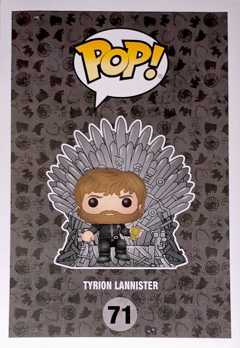 Funko POP! Television Game Of Thrones Tyrion Lannister Iron Throne