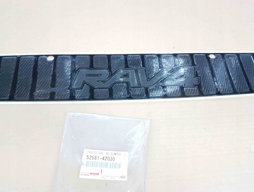 Toyota OEM Rear Bumper Protector 52581-42030 for RAV4 - Picture 6 of 13