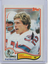 (2)1982 Topps #155 - ANDY JOHNSON - Lot of 2