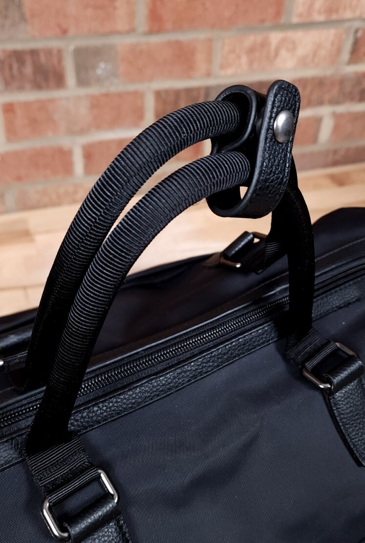 Open Story 35L Weekender Travel Duffle Bag Black 18 Inch