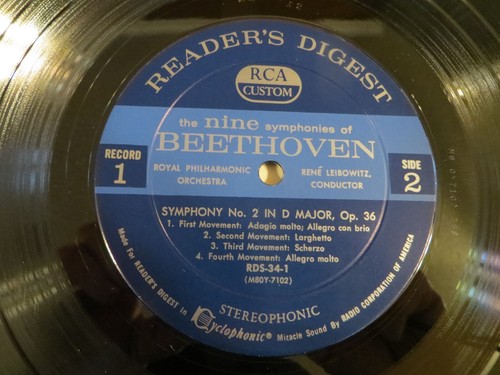 Beethoven - The Nine Symphonies Of Beethoven-7xLP 1966 Reader's Digest/Classical - Picture 8 of 12