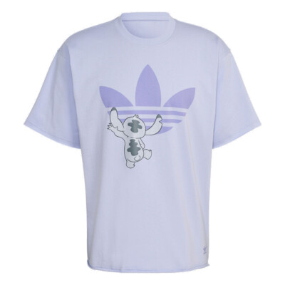 Disney - riiii29424❤️ Adidas x Disney Unisex Lilo & Stitch Tee, Violet Tone | eBay